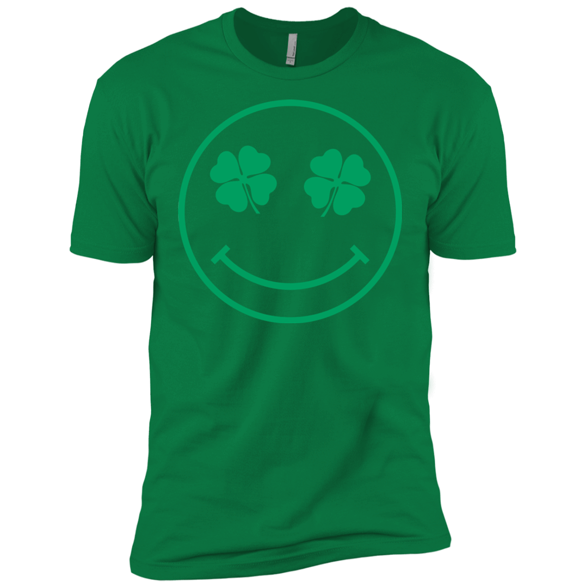 T-Shirts Kelly Green / X-Small Irish Smiley Men's Premium T-Shirt