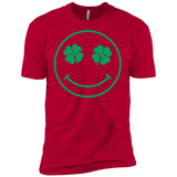 T-Shirts Red / X-Small Irish Smiley Men's Premium T-Shirt