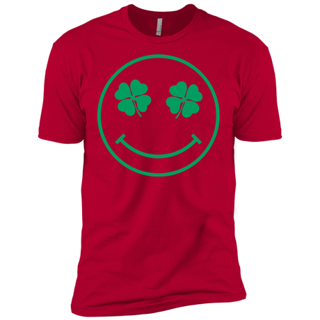 T-Shirts Red / X-Small Irish Smiley Men's Premium T-Shirt