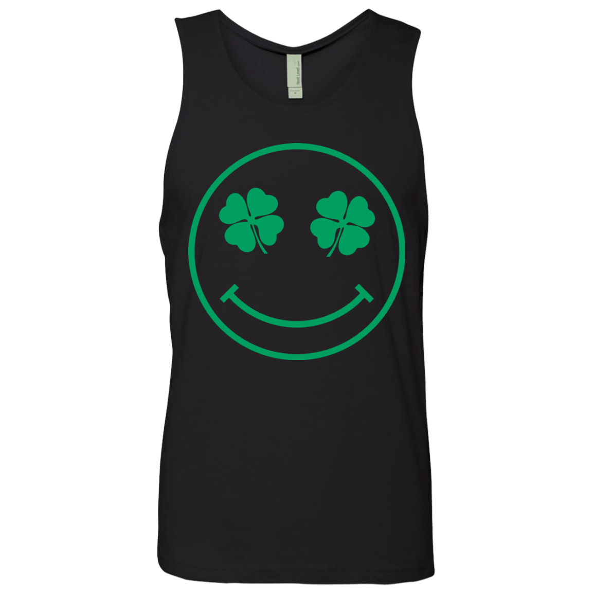 T-Shirts Black / Small Irish Smiley Men's Premium Tank Top