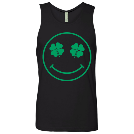 T-Shirts Black / Small Irish Smiley Men's Premium Tank Top