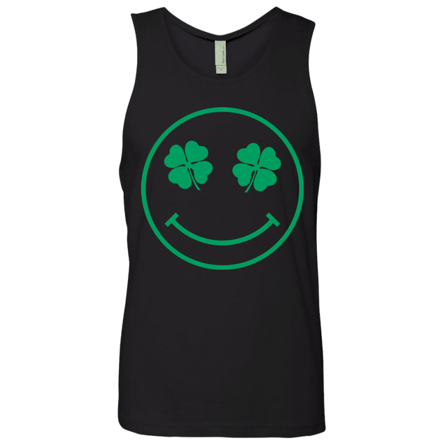 T-Shirts Black / Small Irish Smiley Men's Premium Tank Top