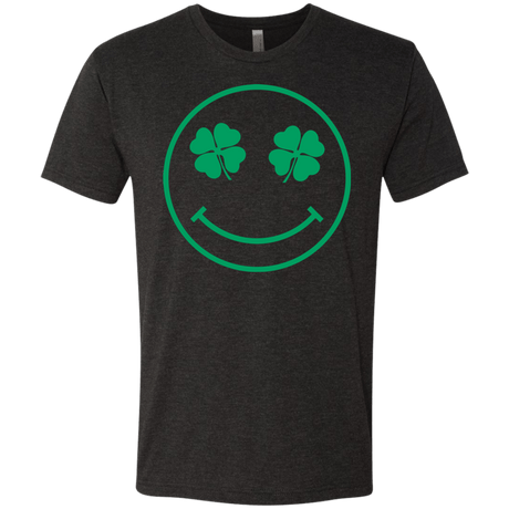T-Shirts Vintage Black / Small Irish Smiley Men's Triblend T-Shirt
