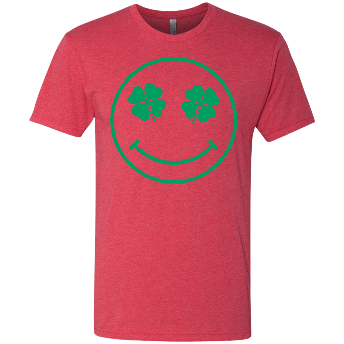 T-Shirts Vintage Red / Small Irish Smiley Men's Triblend T-Shirt