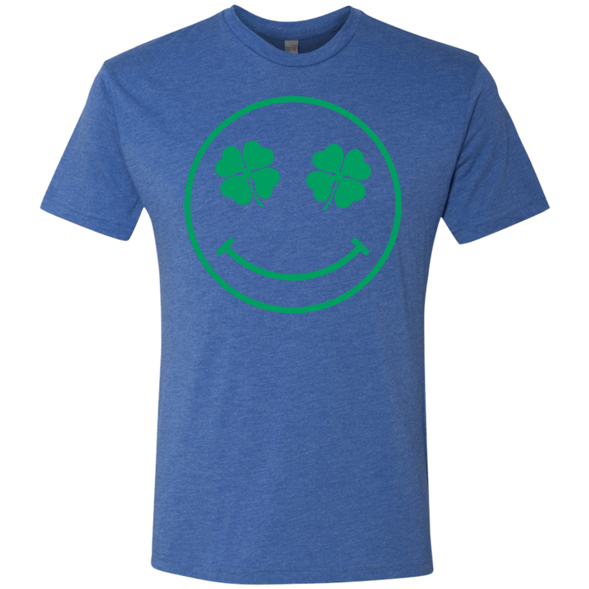 T-Shirts Vintage Royal / Small Irish Smiley Men's Triblend T-Shirt