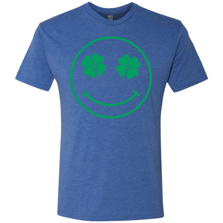 T-Shirts Vintage Royal / Small Irish Smiley Men's Triblend T-Shirt