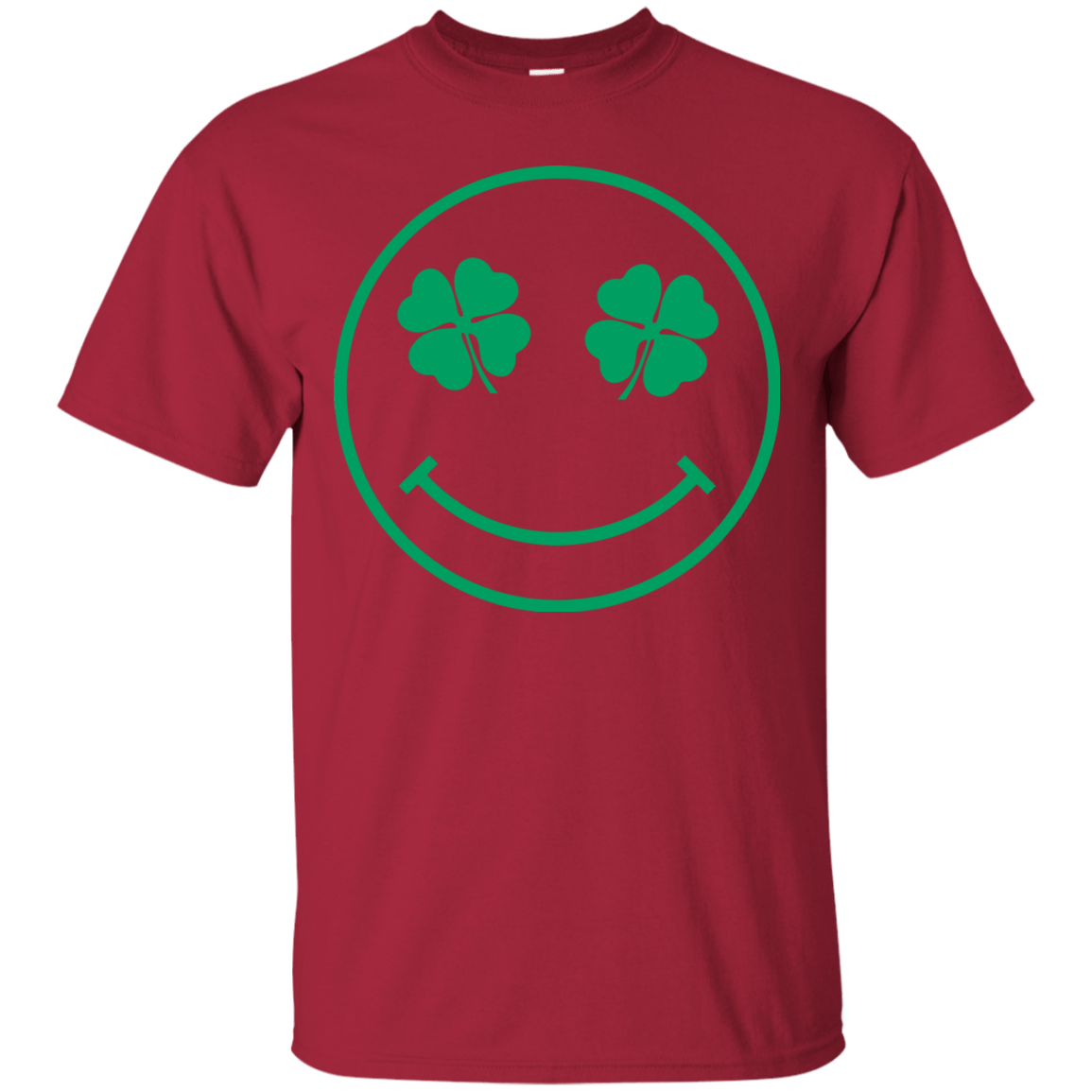 T-Shirts Cardinal / Small Irish Smiley T-Shirt