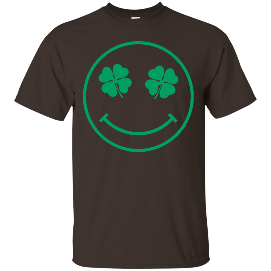 T-Shirts Dark Chocolate / Small Irish Smiley T-Shirt