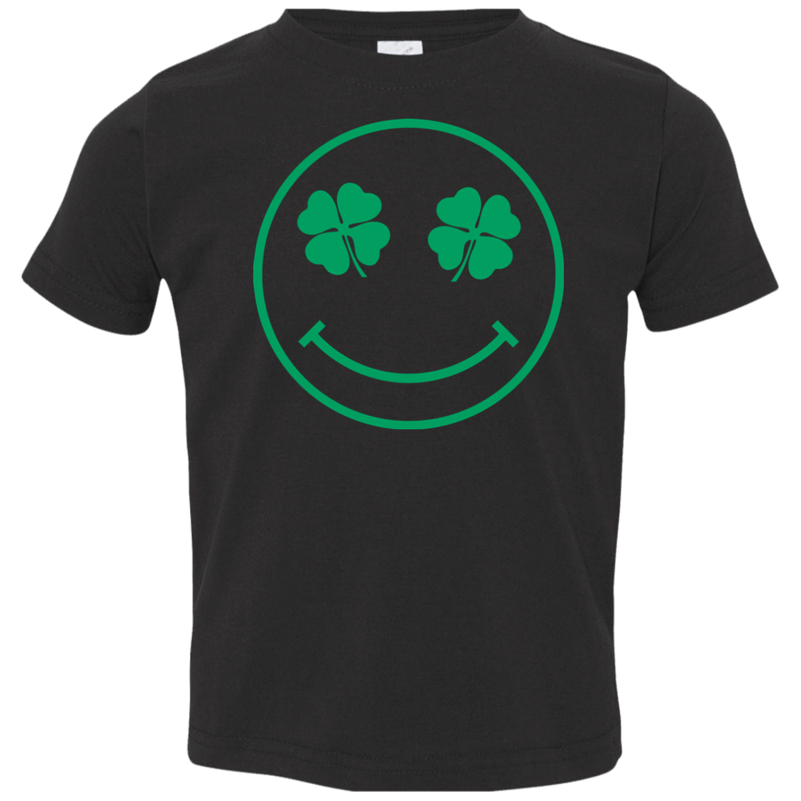 T-Shirts Black / 2T Irish Smiley Toddler Premium T-Shirt