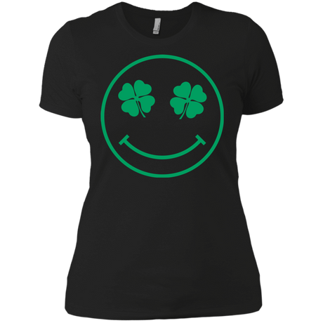 T-Shirts Black / X-Small Irish Smiley Women's Premium T-Shirt