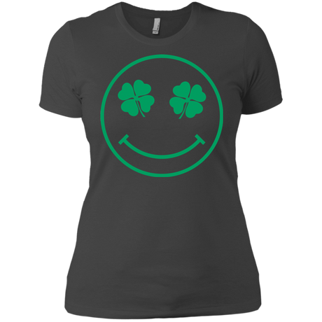 T-Shirts Heavy Metal / X-Small Irish Smiley Women's Premium T-Shirt