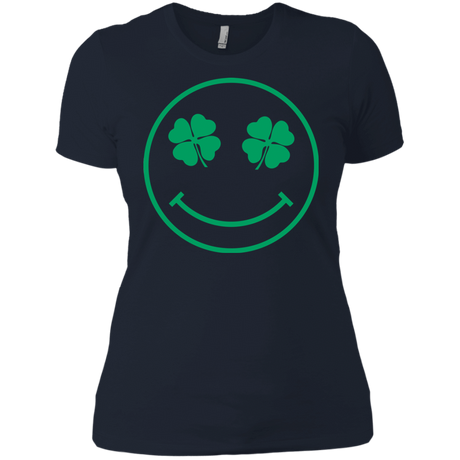 T-Shirts Midnight Navy / X-Small Irish Smiley Women's Premium T-Shirt