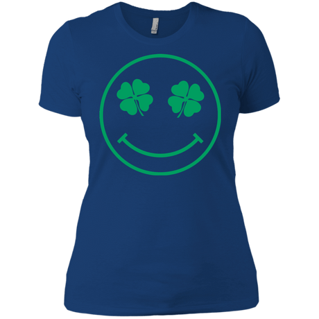 T-Shirts Royal / X-Small Irish Smiley Women's Premium T-Shirt
