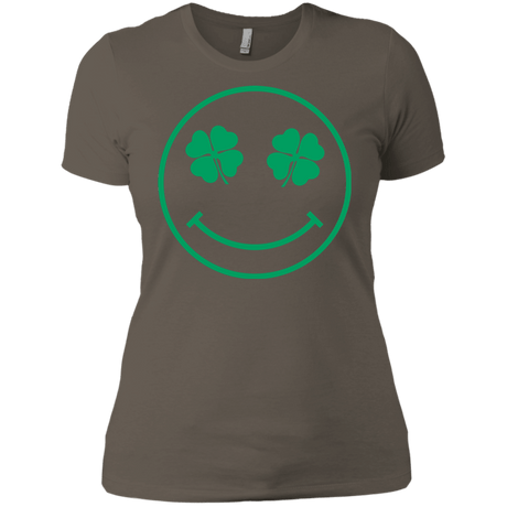 T-Shirts Warm Grey / X-Small Irish Smiley Women's Premium T-Shirt
