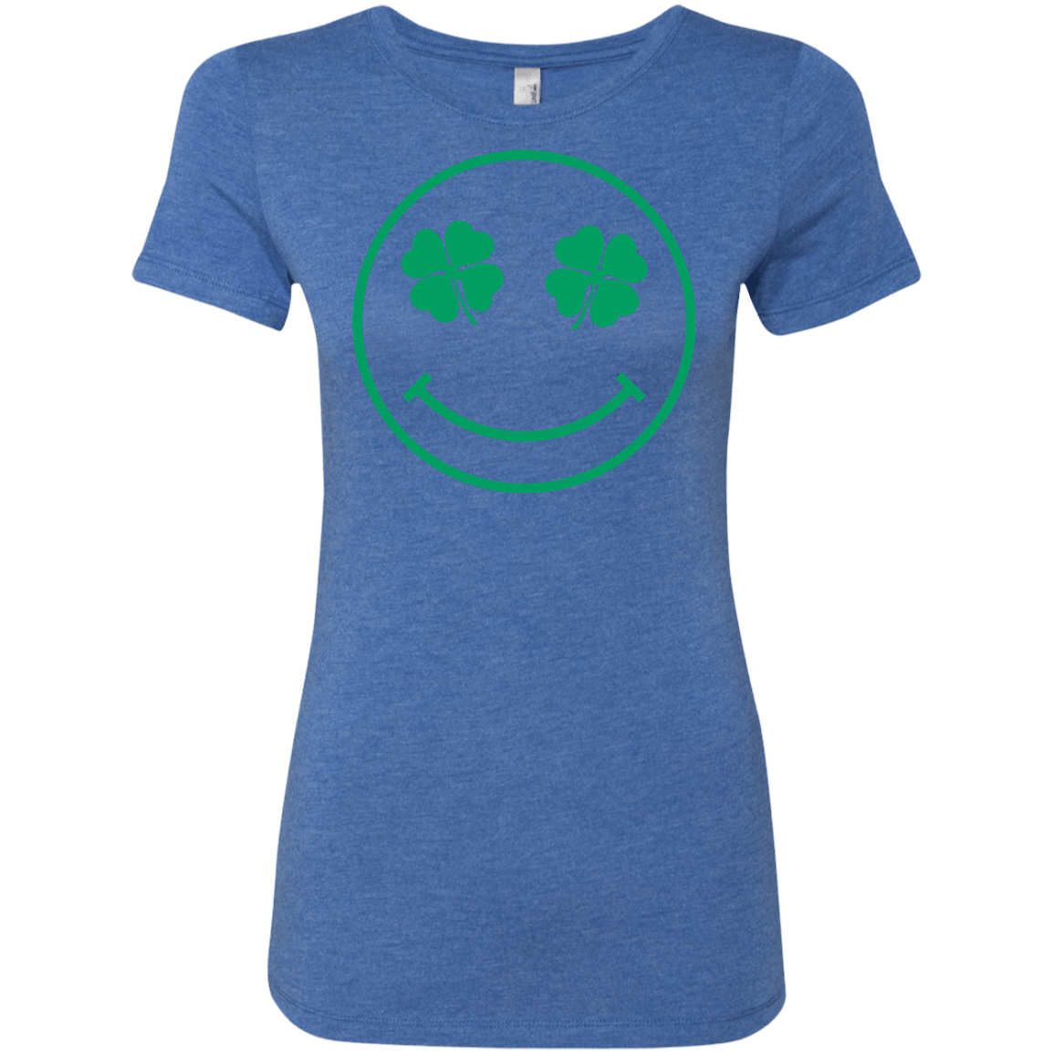 T-Shirts Vintage Royal / Small Irish Smiley Women's Triblend T-Shirt