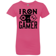 T-Shirts Hot Pink / YXS Iron Gamer Girls Premium T-Shirt