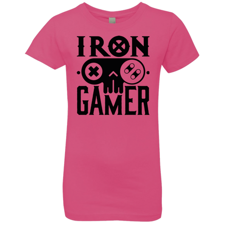 T-Shirts Hot Pink / YXS Iron Gamer Girls Premium T-Shirt
