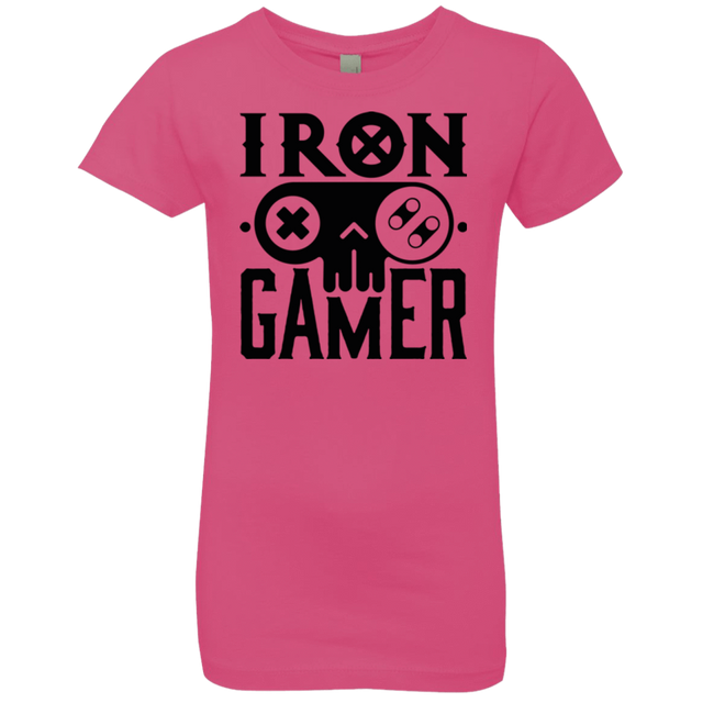 T-Shirts Hot Pink / YXS Iron Gamer Girls Premium T-Shirt