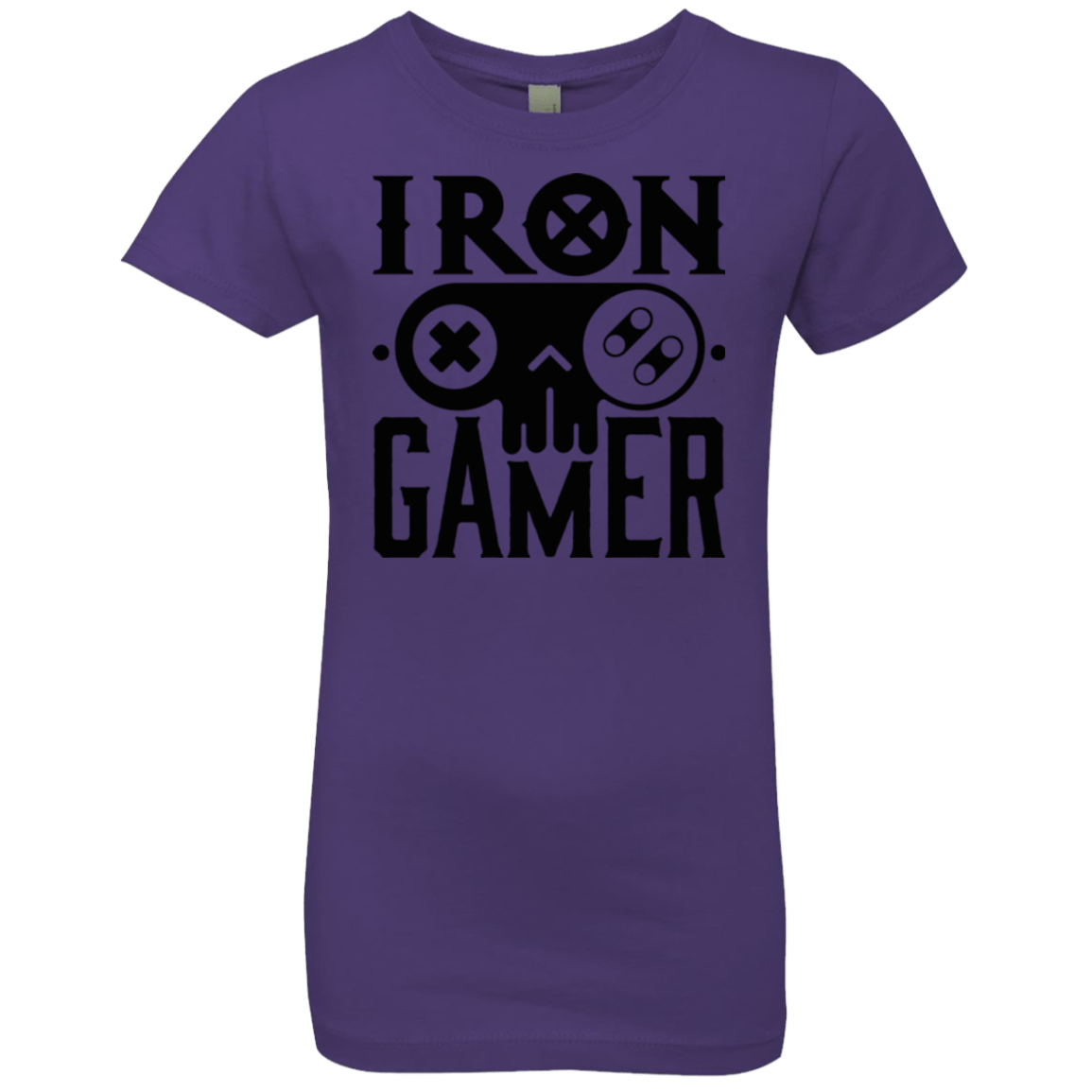T-Shirts Purple Rush / YXS Iron Gamer Girls Premium T-Shirt