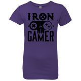 T-Shirts Purple Rush / YXS Iron Gamer Girls Premium T-Shirt