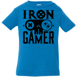 T-Shirts Cobalt / 6 Months Iron Gamer Infant Premium T-Shirt