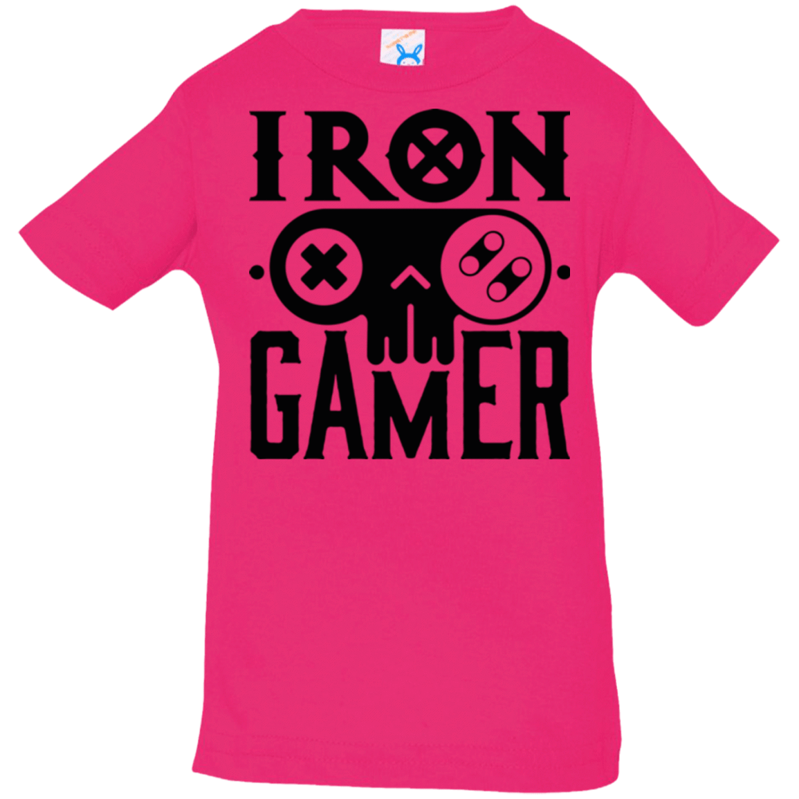 T-Shirts Hot Pink / 6 Months Iron Gamer Infant Premium T-Shirt