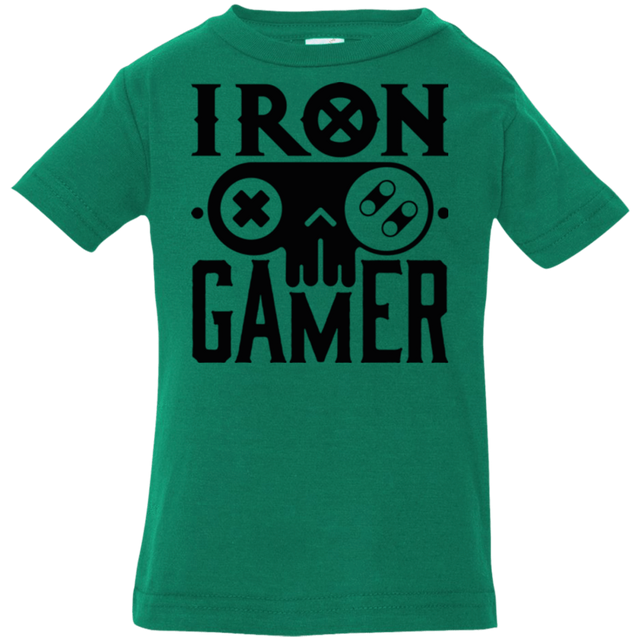 T-Shirts Kelly / 6 Months Iron Gamer Infant Premium T-Shirt