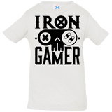 T-Shirts White / 6 Months Iron Gamer Infant Premium T-Shirt