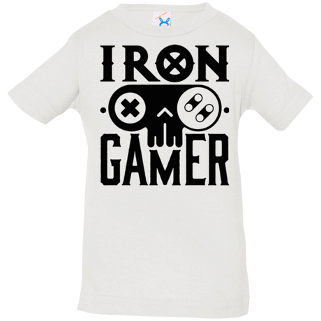T-Shirts White / 6 Months Iron Gamer Infant Premium T-Shirt