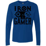 T-Shirts Royal / Small Iron Gamer Men's Premium Long Sleeve