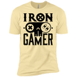 T-Shirts Banana Cream / X-Small Iron Gamer Men's Premium T-Shirt