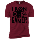 T-Shirts Cardinal / X-Small Iron Gamer Men's Premium T-Shirt