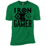 T-Shirts Kelly Green / X-Small Iron Gamer Men's Premium T-Shirt