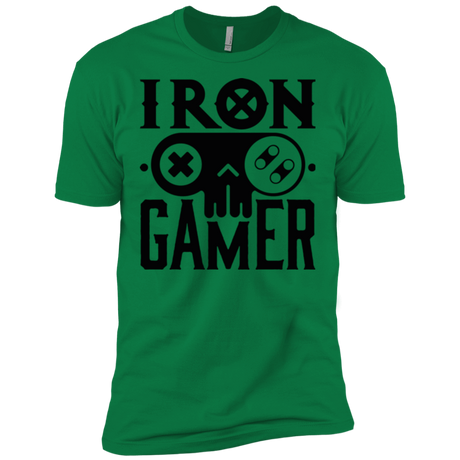T-Shirts Kelly Green / X-Small Iron Gamer Men's Premium T-Shirt
