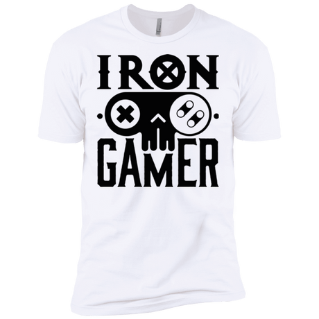 T-Shirts White / X-Small Iron Gamer Men's Premium T-Shirt