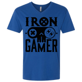 T-Shirts Royal / X-Small Iron Gamer Men's Premium V-Neck