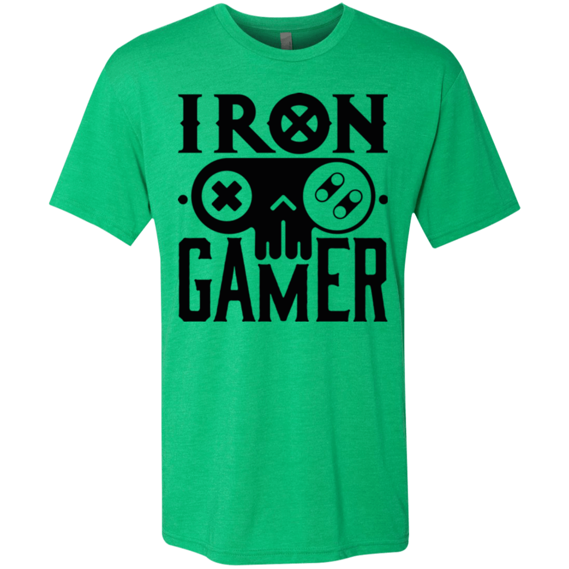 T-Shirts Envy / Small Iron Gamer Men's Triblend T-Shirt