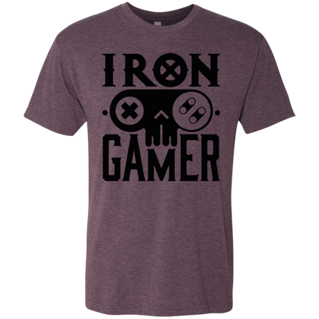 T-Shirts Vintage Purple / Small Iron Gamer Men's Triblend T-Shirt