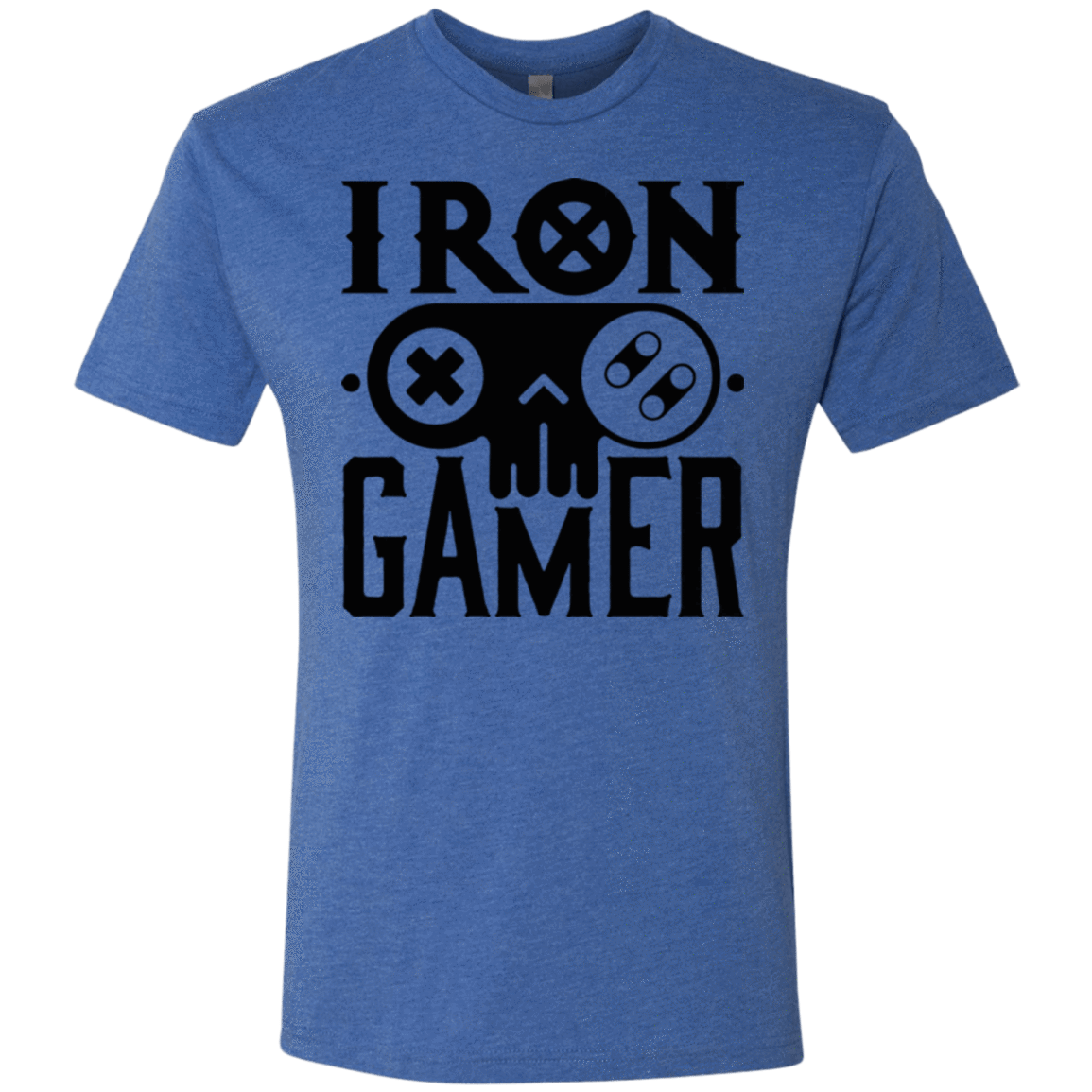 T-Shirts Vintage Royal / Small Iron Gamer Men's Triblend T-Shirt