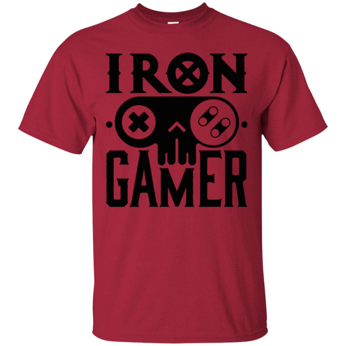 T-Shirts Cardinal / Small Iron Gamer T-Shirt