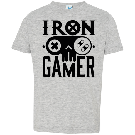 T-Shirts Heather / 2T Iron Gamer Toddler Premium T-Shirt