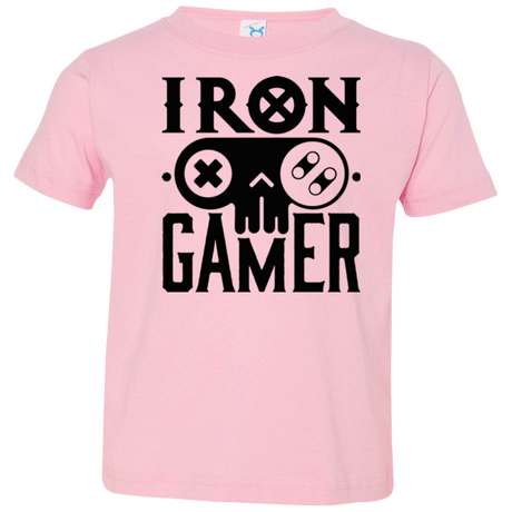 T-Shirts Pink / 2T Iron Gamer Toddler Premium T-Shirt