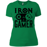 T-Shirts Kelly Green / X-Small Iron Gamer Women's Premium T-Shirt