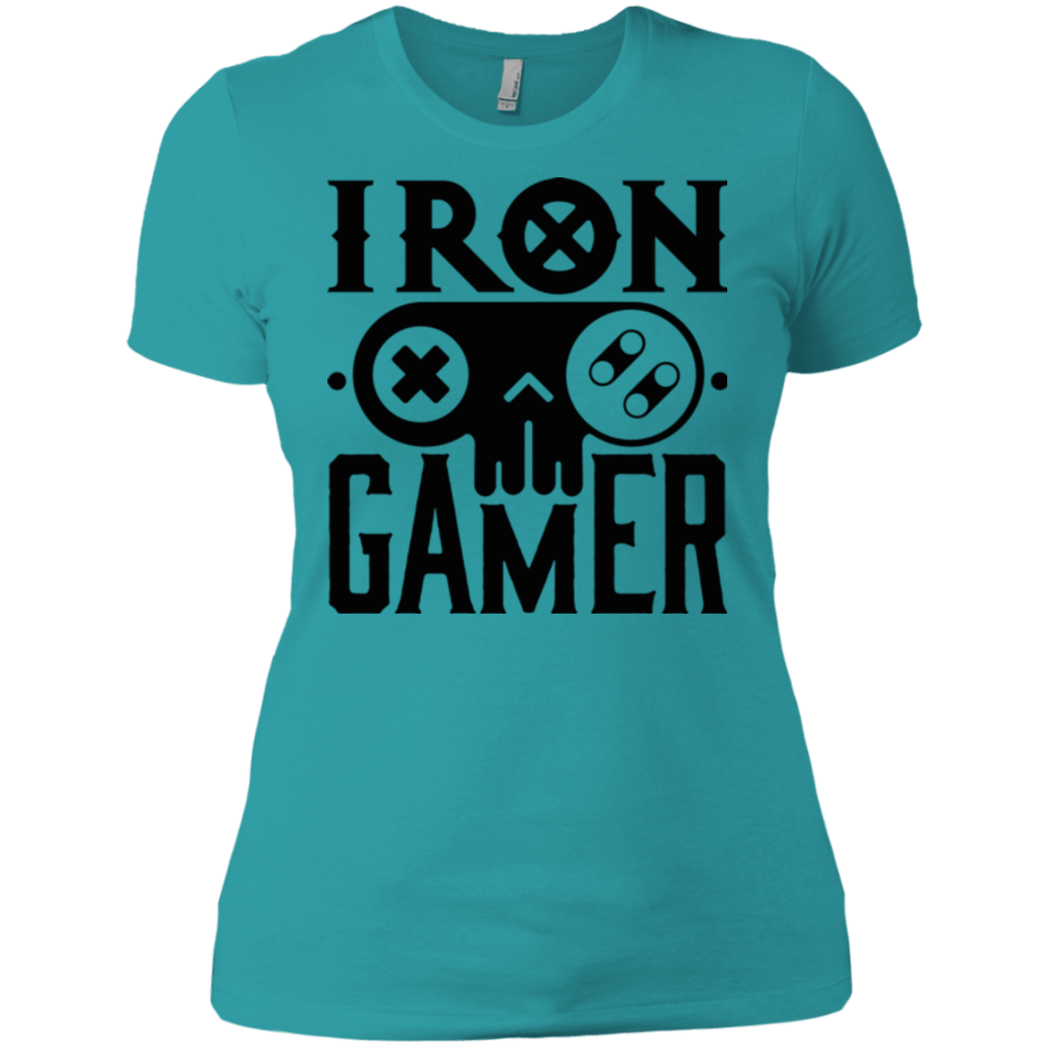 T-Shirts Tahiti Blue / X-Small Iron Gamer Women's Premium T-Shirt