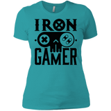 T-Shirts Tahiti Blue / X-Small Iron Gamer Women's Premium T-Shirt