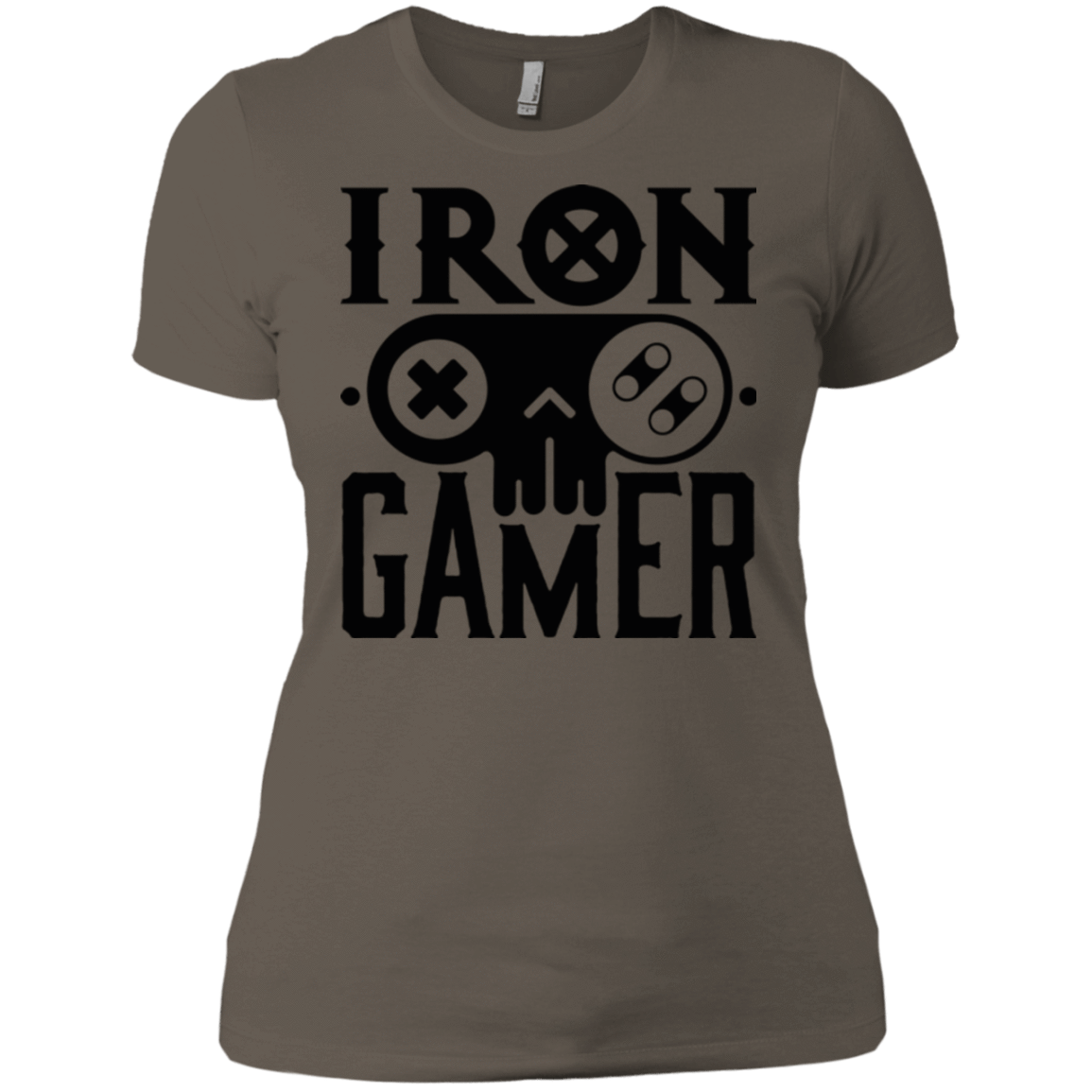 T-Shirts Warm Grey / X-Small Iron Gamer Women's Premium T-Shirt