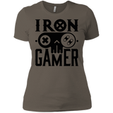T-Shirts Warm Grey / X-Small Iron Gamer Women's Premium T-Shirt