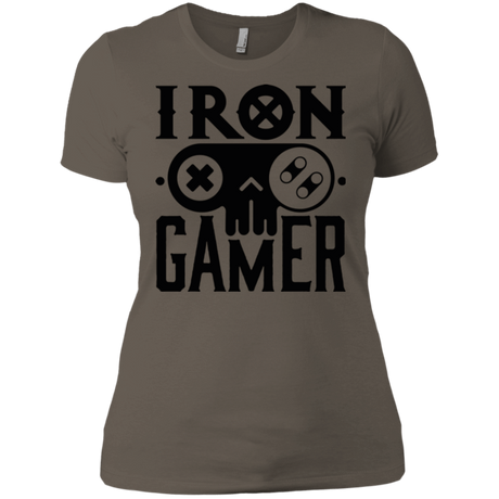 T-Shirts Warm Grey / X-Small Iron Gamer Women's Premium T-Shirt