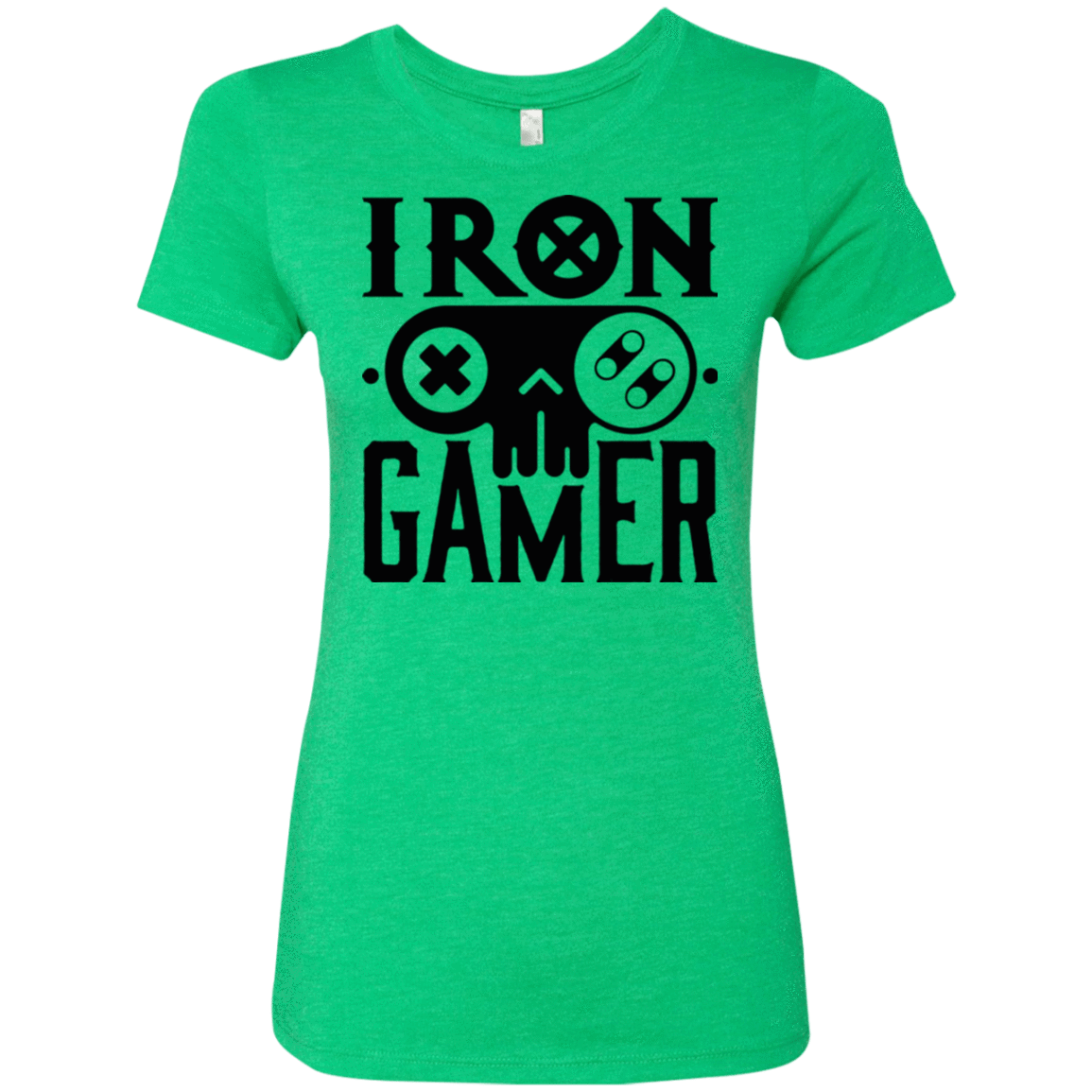 T-Shirts Envy / Small Iron Gamer Women's Triblend T-Shirt