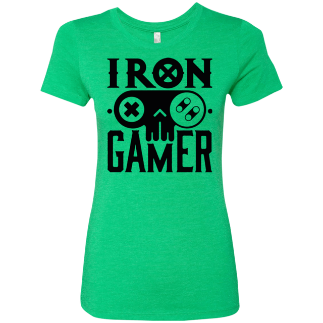 T-Shirts Envy / Small Iron Gamer Women's Triblend T-Shirt